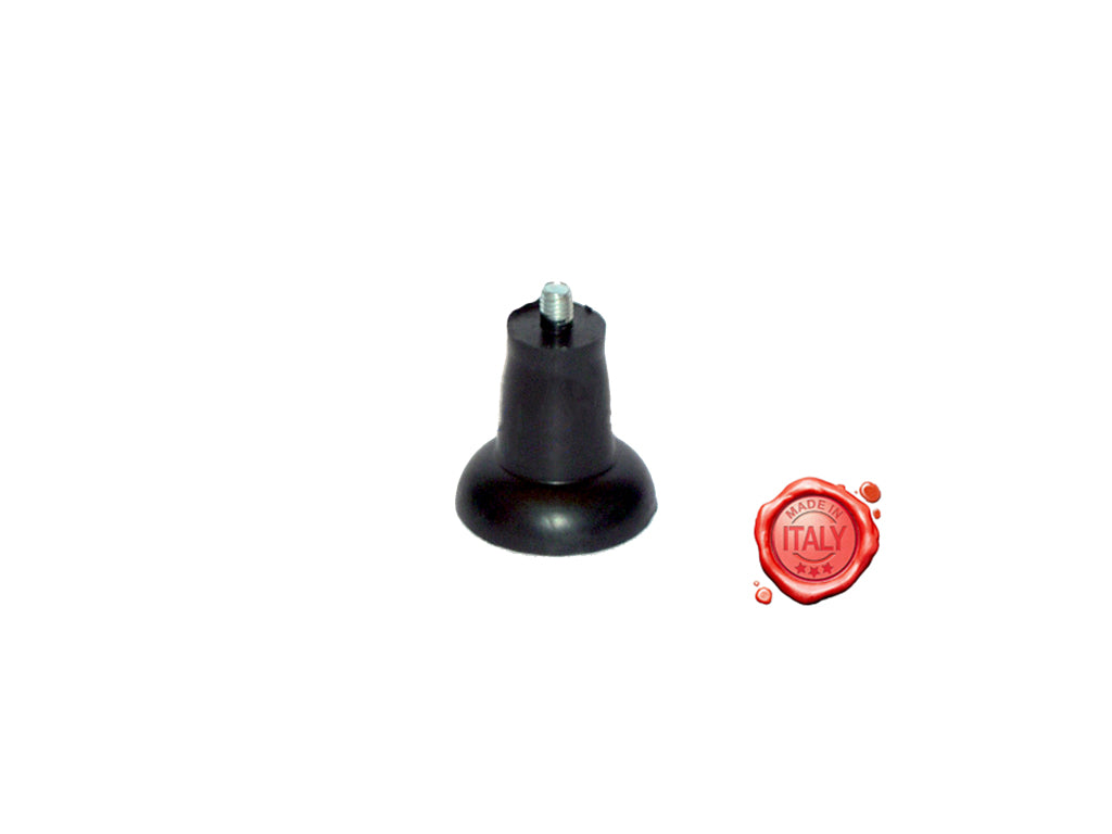 PIEDINO VENTOSA ALTO PERNO 6MA H45 UNIVERSALE - Meat Slicer spare part - 4KitchensParts