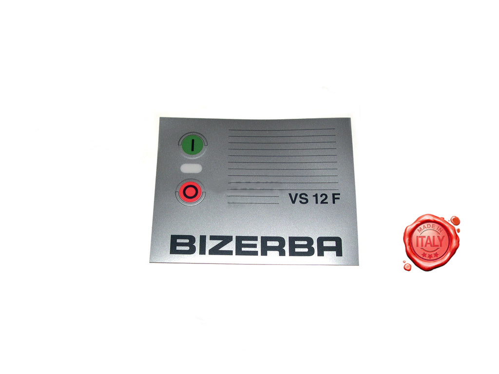 MEMBRANA ADESIVA PER PULSANTI BIZERBA MOD. BIZERBA MOD. VS12F - Meat Slicer spare part - 4KitchensParts
