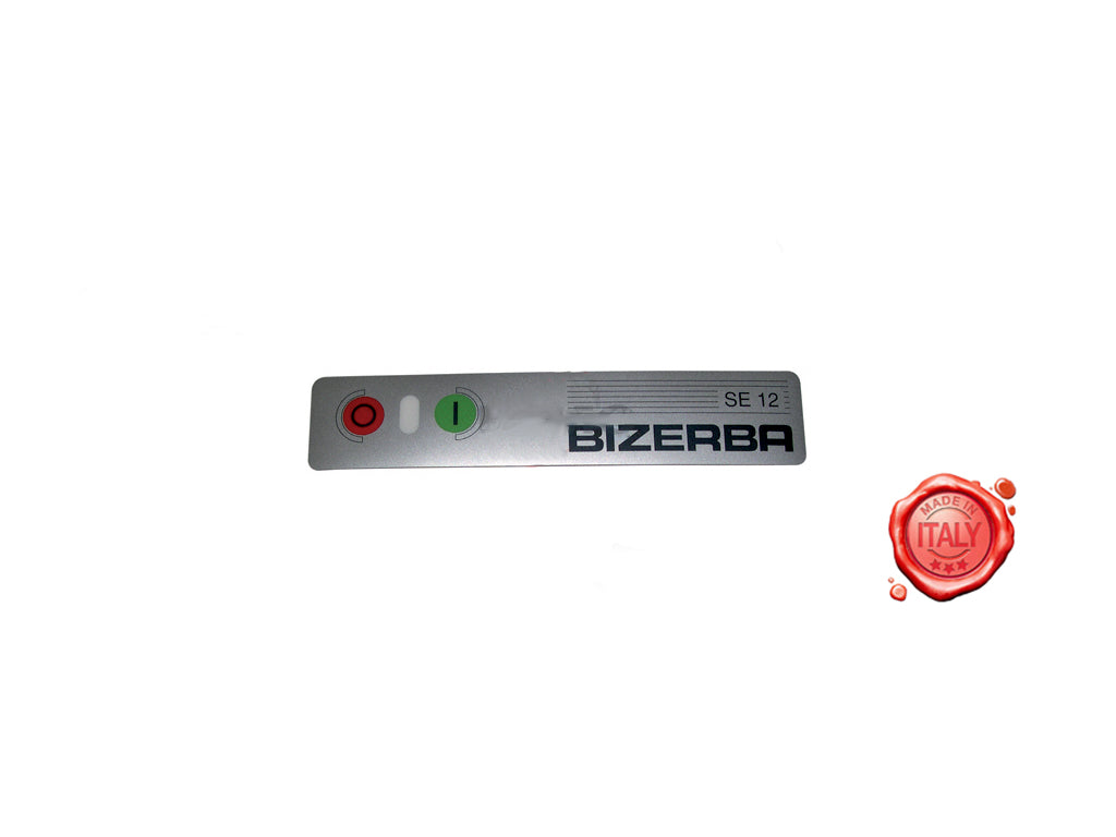 MEMBRANA ADESIVA PER PULSANTI BIZERBA MOD. BIZERBA MOD. SE12-GSP - Meat Slicer spare part - 4KitchensParts