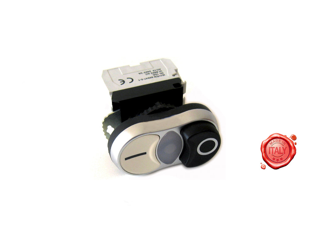 PULSANTIERA MARCIA ARRESTO OVALE BACO UNIVERSALE - Meat Slicer spare part - 4KitchensParts