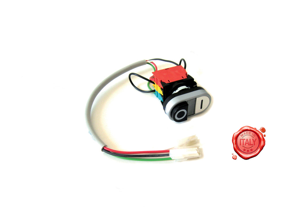PULSANTIERA OVALE MARCIA ARRESTO CABLATA C UNIVERSALE - Meat Slicer spare part - 4KitchensParts