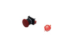 PULSANTE ARRESTO A FUNGO SENZA BLOCCO UNIVERSALE - Meat Slicer spare part - 4KitchensParts