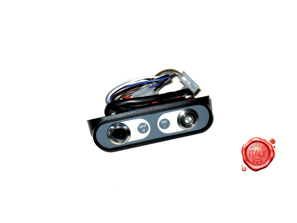 PULSANTIERA COMPLETA OVALE TIPO SIDNEY SIRMAN - 4KP-M-AF-PPP-00103 - 4KitchensParts