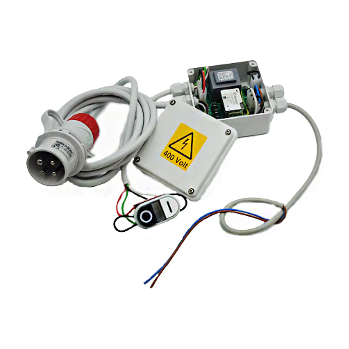 Scheda bassa tensione 400 V mod. TRS00 completa di scatola pulsantiera e cavo - 4KitchensParts