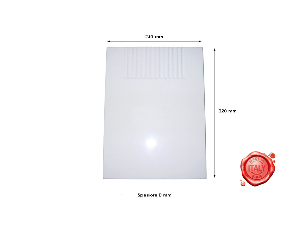 PIATTO SCANALATO OPALINA TIPO 12 - 4KP-M-AV-PSX-00013