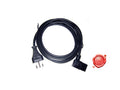 CAVO ALIMENTAZIONE SPINA ITALIA ATTACCO PIPA 90° - 4KP-M-BI-CAV-00001 - 4KitchensParts