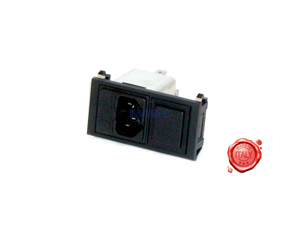 INTERRUTTORE CON FILTRO RETE ITALIANA MACCHI - 4KP-M-BI-INT-00006 - 4KitchensParts
