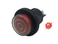PULSANTE TONDO ROSSO ACCENSIONE ZENITH MOD.EQUA 5000 - 4KP-M-BI-INT-00014 - 4KitchensParts