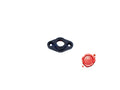 PORTALIVELLA OVALE PLASTICA - 4KP-M-BI-LIV-00005 - 4KitchensParts
