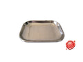 PIATTO INOX SVIZZERA 2 410X320MM - 4KP-M-BI-PIA-00009 - 4KitchensParts