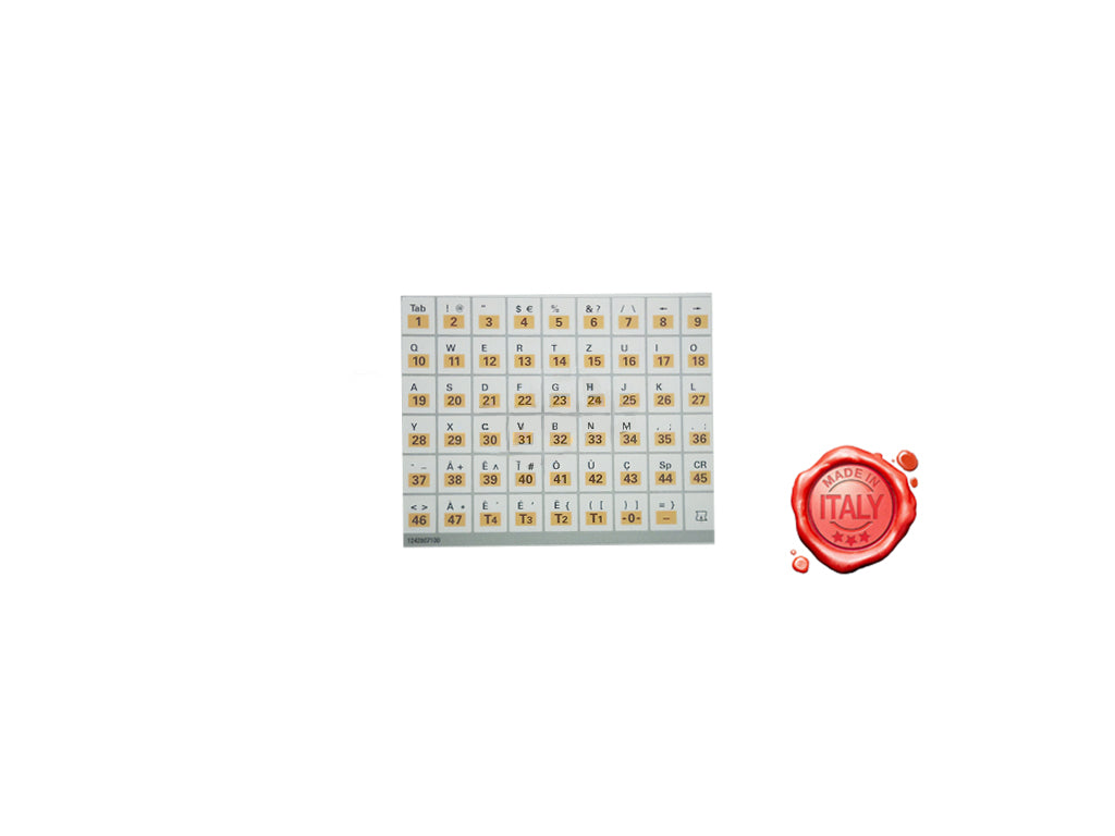 Tastiera per bilance TAS2BIZ0031 - 4KP-M-BI-TAS-00006 - 4KitchensParts