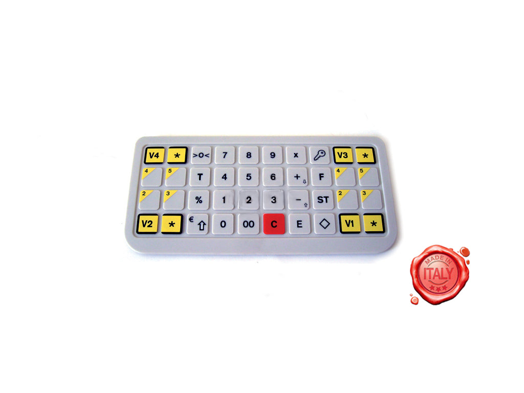 Tastiera per bilance TAS2ITA0032 - 4KP-M-BI-TAS-00010 - 4KitchensParts