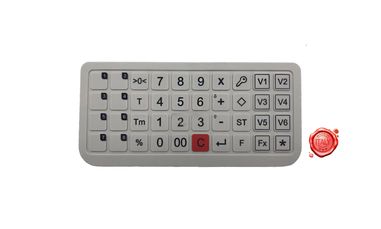 Tastiera per bilance TAS2ITA0055 - 4KP-M-BI-TAS-00017 - 4KitchensParts