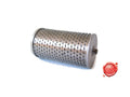RULLO COMPLETO DI FLANGE QUICK MILL 123X68 INOX - RUL3MAV0185 - 4KP-M-GR-RCF-00032 - 4KitchensParts