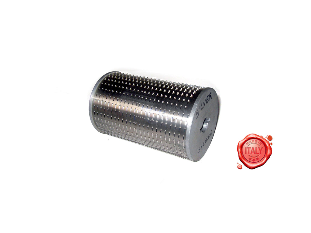 RULLO COMPLETO DI FLANGE SILVER MOD.GV100 159X100 INOX - RUL3SIL0004 - 4KP-M-GR-RCF-00041 - 4KitchensParts