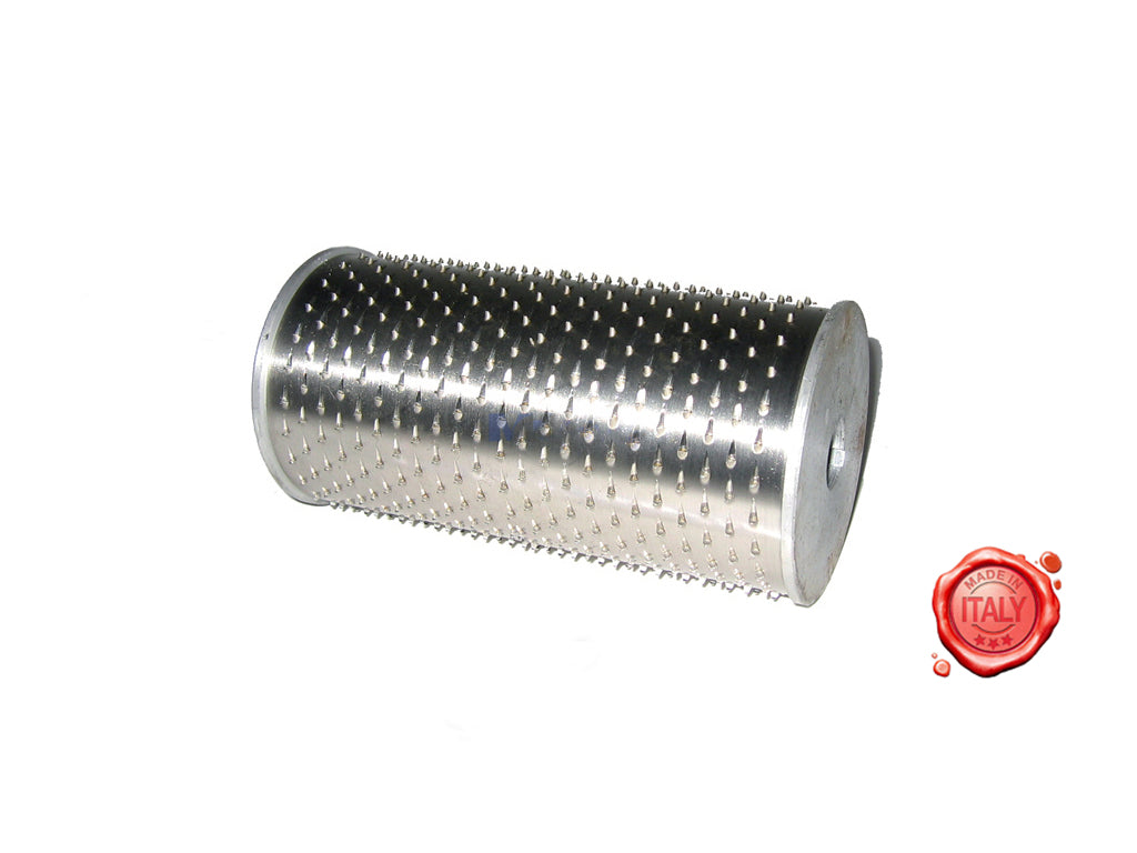 RULLO COMPLETO DI FLANGE SILVER MOD.TG300 141X72 INOX - RUL3SIL0005 - 4KP-M-GR-RCF-00042 - 4KitchensParts
