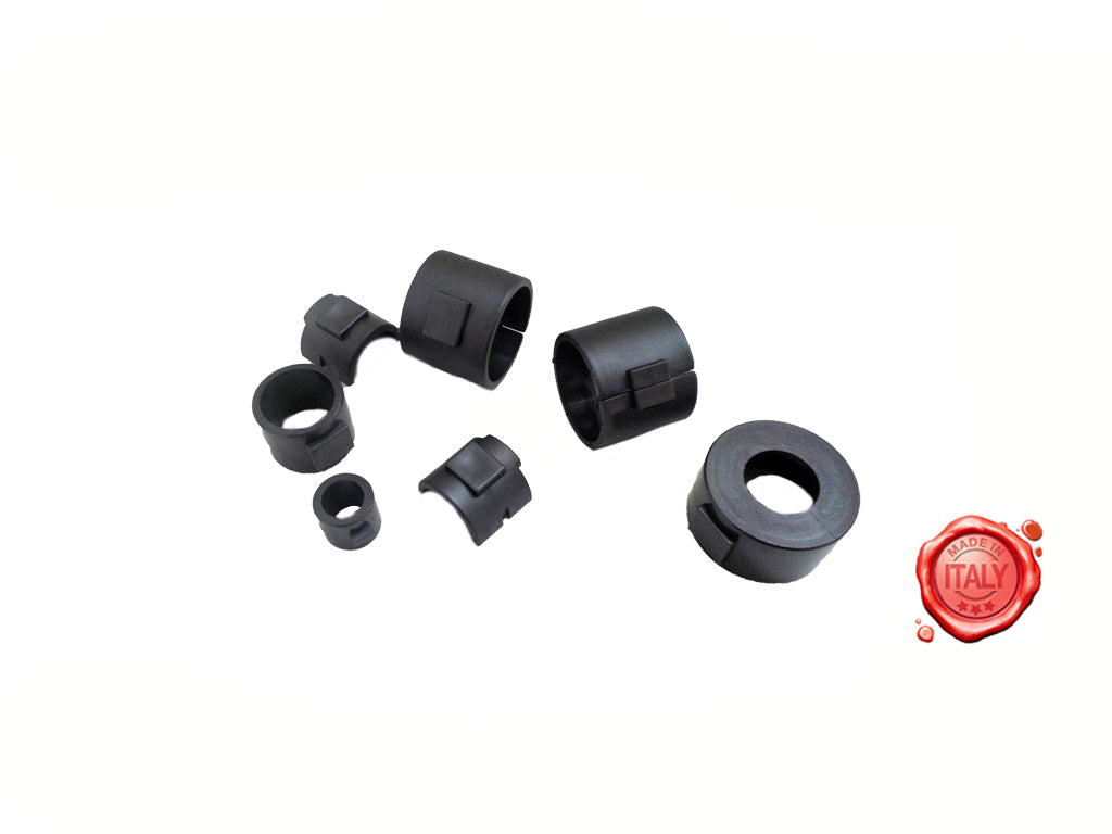 SERIE BOCCOLE PER RIDUTTORE INSACCATRICE KG.7/10 compatibile con TRE SPADE MOD.10 KG- DE LUXE - BOC3FAC0121 - 4KP-M-IN-ING-00028 - 4KitchensParts
