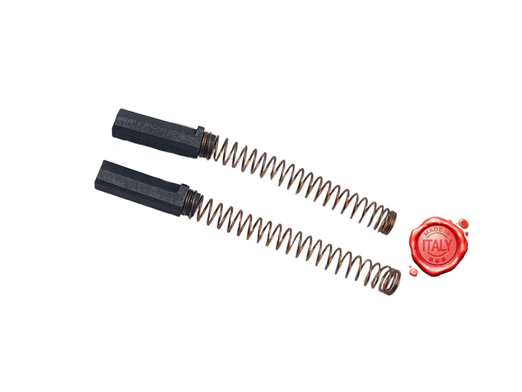 COPPIA SPAZZOLE MOTORE PER KITCHENAID MOD. - Commercial Kitchen Equipment spare part - 4KitchensParts