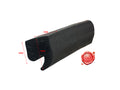 GUARNIZIONE NERA 7X6 CON LABBRO PER COPERC - Commercial Kitchen Equipment spare part - 4KitchensParts