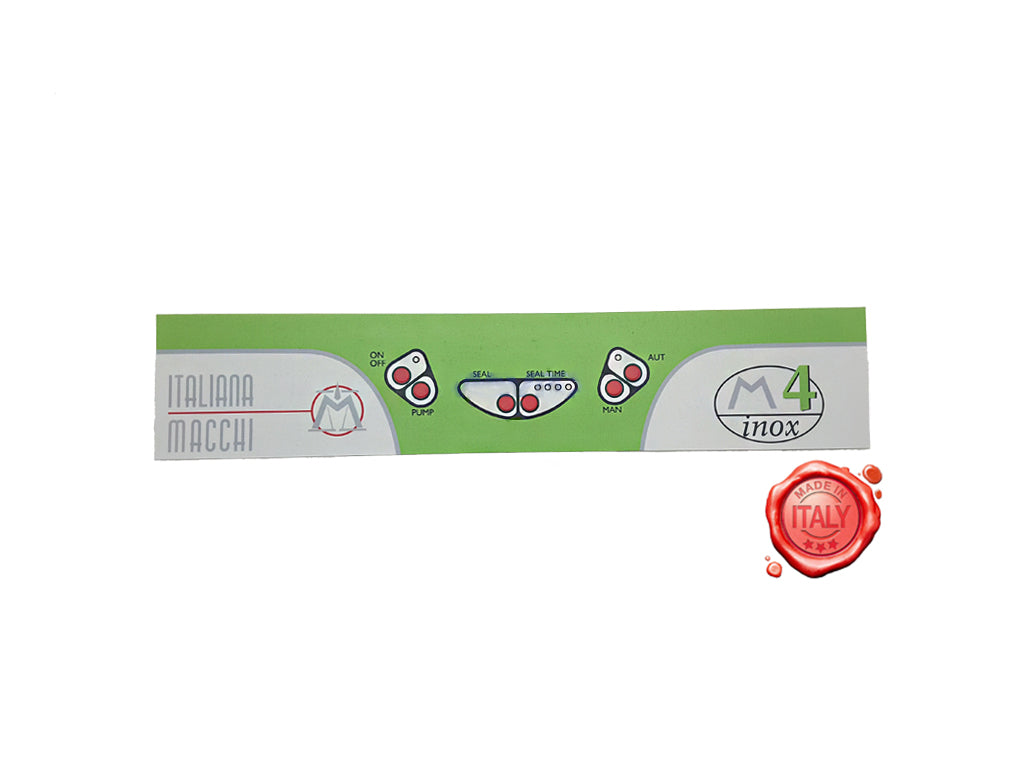 MEMBRANA ADESIVA TASTIERA SOTTOVUOTO ITALI - Commercial Kitchen Equipment spare part - 4KitchensParts