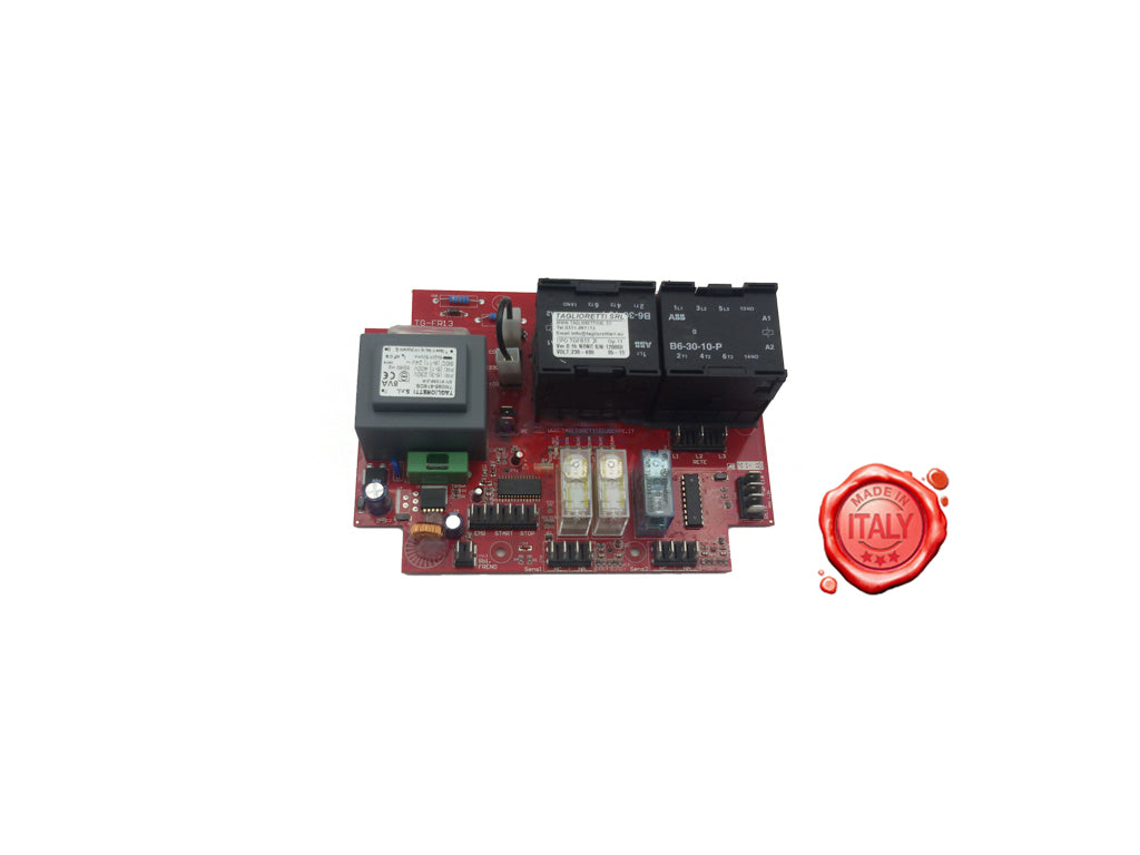 SCHEDA BASSA TENSIONE 230/400V MOD. TGFR13 CON FRENO MOTORE PER SEGAOSSA compatibile con MINERVA - SCH4MAV0091 - 4KP-M-SE-SCA-00011 - 4KitchensParts