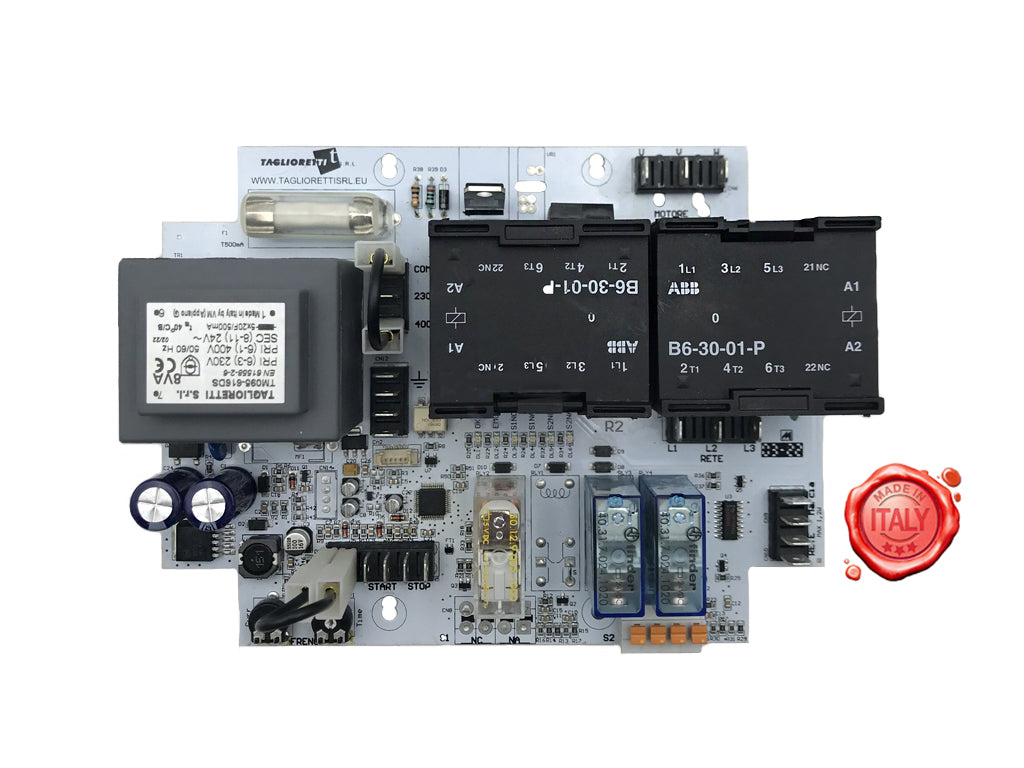 SCHEDA BASSA TENSIONE 230/400V MOD. TGFR15 1I VERS.3.0 NO-NC/S4.4 NO-NC CON FRENO MOTORE VERSIONE compatibile con SAP - SCH4MAV0110 - 4KP-M-SE-SCA-00015 - 4KitchensParts