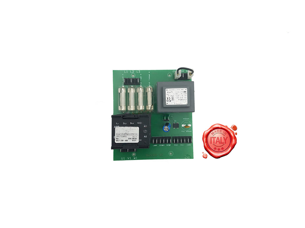 SCHEDA BASSA TENSIONE 230/400V MOD. TGAR02/TGMA02 SEGAOSSA SAVIOLI - SCH4MAV0114 - 4KP-M-SE-SCA-00016 - 4KitchensParts