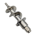 Coclea inox per tritacarne elettrico TRE SPADE mod. 12 TOLLIO - 4KitchensParts