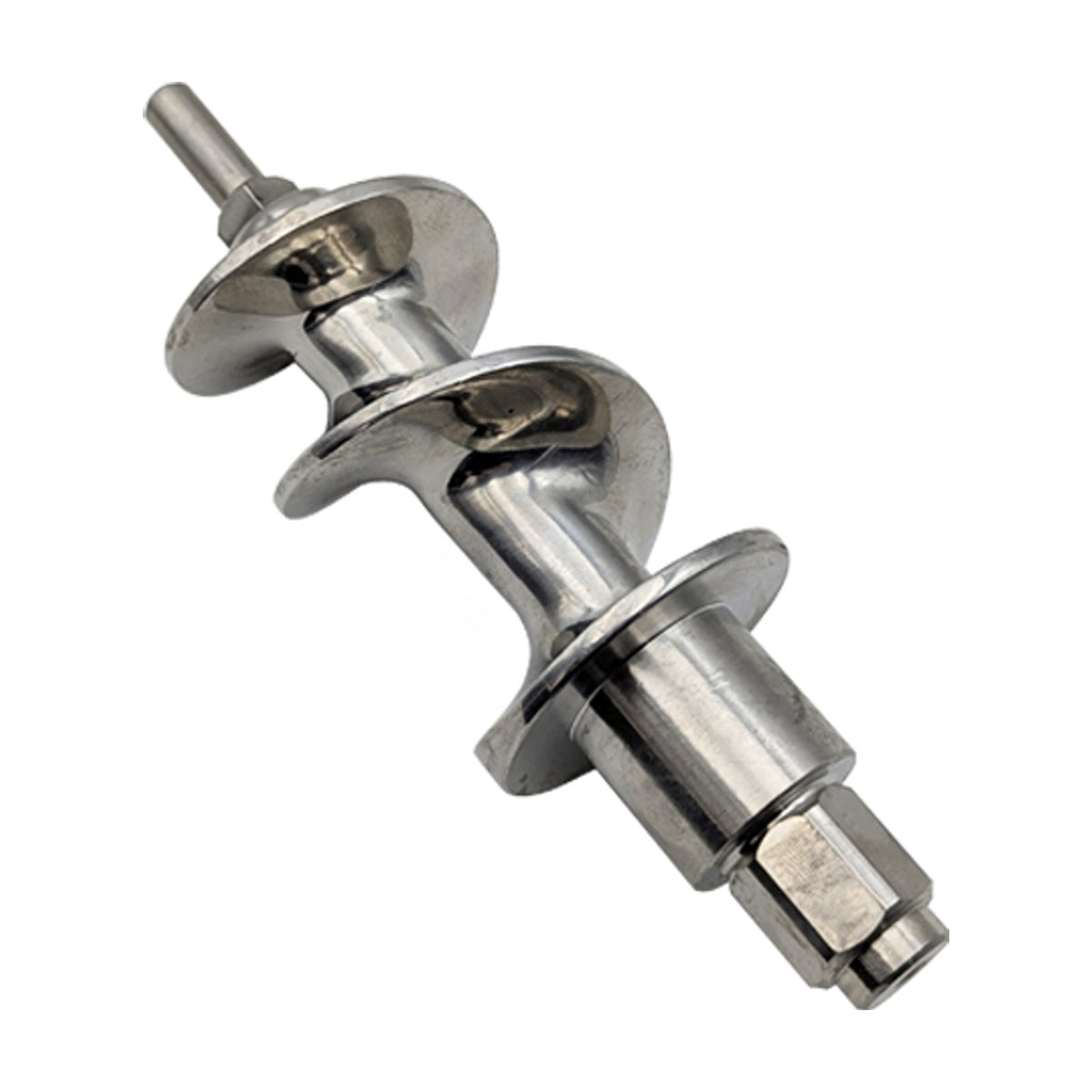Coclea inox per tritacarne elettrico TRE SPADE mod. 12 TOLLIO - 4KitchensParts