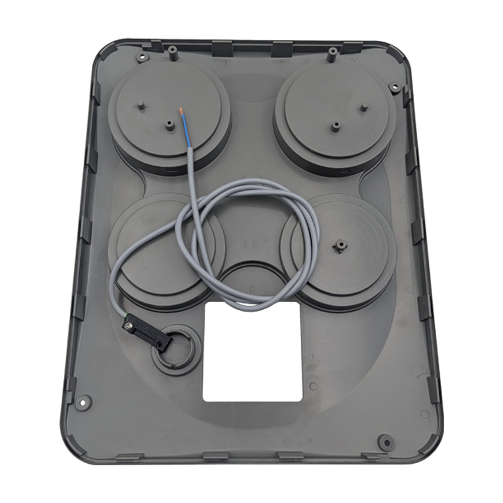 Coperchio superiore assemblato per tritacarne 32 SIRMAN mod. BARCELLONA refrigerato tipo vecchio micro rettangolare - 4KitchensParts