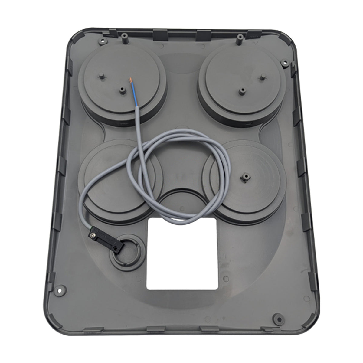 Coperchio superiore assemblato per tritacarne 32 SIRMAN mod. BARCELLONA refrigerato tipo vecchio micro rettangolare - 4KitchensParts