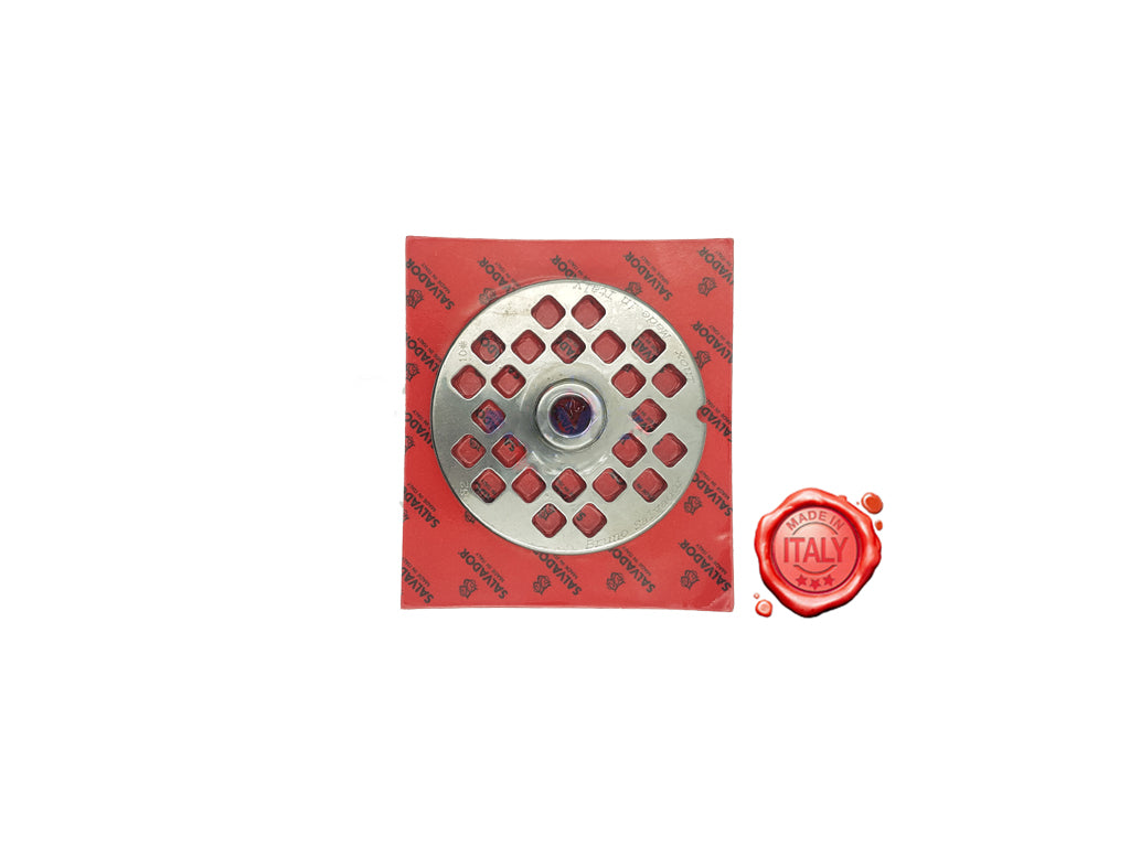 PIASTRA INOX MOD.32 FORO QUADRO 10X10 MM - 4KP-M-TR-PIE-00075