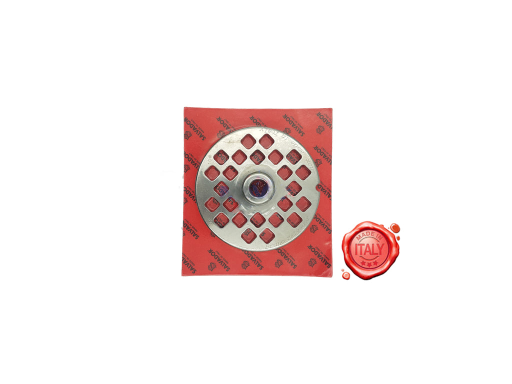 PIASTRA INOX MOD.32 FORO QUADRO 12X12 MM - 4KP-M-TR-PIE-00076