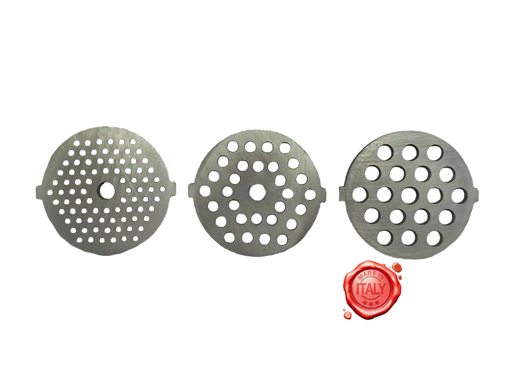 KIT 3 PIASTRE FORI 3/5/7 TRITACARNE DUETTO RGV - 4KP-M-TR-PIE-00095