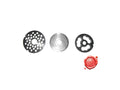 Piastra inox sistema Unger tritacarne PIA3MAV0217 - 4KP-M-TR-PIU-00048