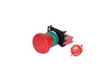 PULSANTE ARRESTO A FUNGO CON BLOCCO - 4KP-M-TR-PUL-00007