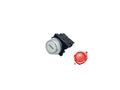 PULSANTE TONDO BIANCO LUMINOSO COMPLETO EATON PER TC MINERVA - 4KP-M-TR-PUL-00019