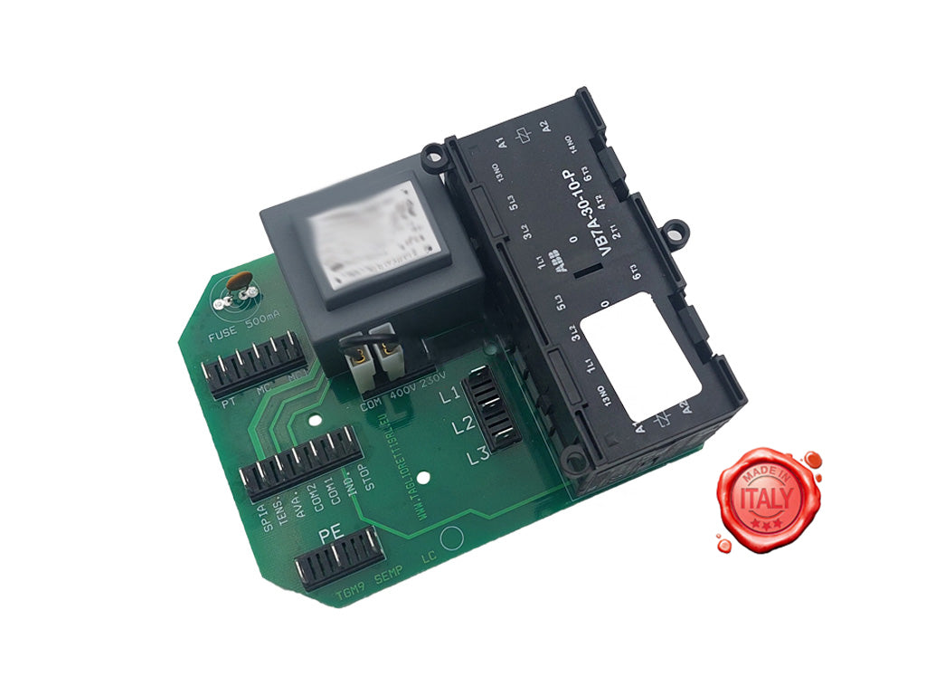 Scheda antinfortunistica tritacarne SCH3MAV0379 - 4KP-M-TR-SCA-00023