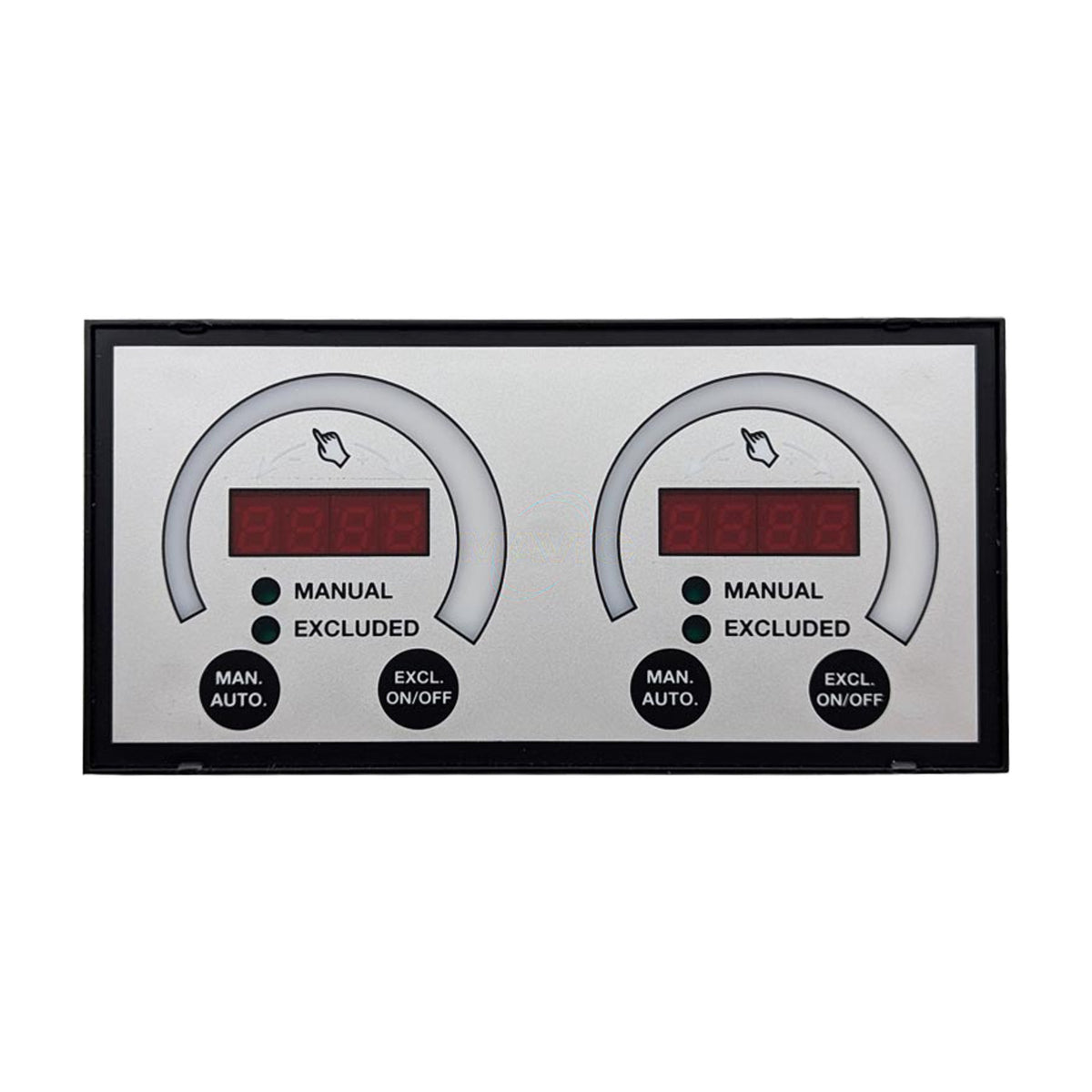 Scheda pannello comandi touch con doppio timer per motori 2 velocità 24 V mod. TGTIMERDUAL15 - 4KitchensParts