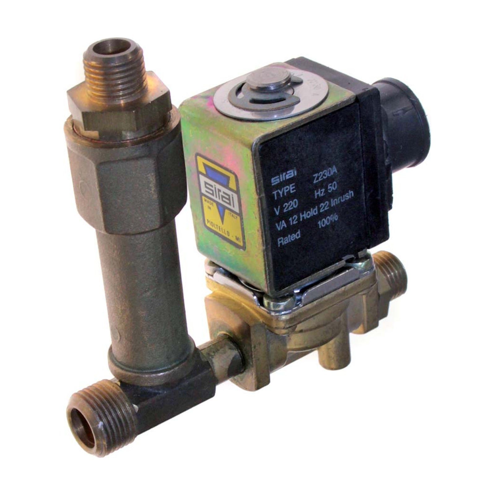 Elettrovalvola Ottone V 230 tipo L4/6/7 marca Rancilio compatibile con RANCILIO L4/6/7 - 4KP-R-CAF-00188 - 4KitchensParts