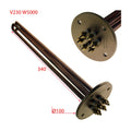 Resistenza W 4000 V 230 Fase 3 Inter.Fori 54 Lungh.mm 340 Larg.mm 100 - 4KP-R-CAF-00192 - 4KitchensParts