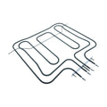 Resistenza Watt 1000/1700 Volt 230 Dim. Flangia Mm 150X24 Lungh.Mm 370 Larg.Mm 385 compatibile con SMEG - 4KP-R-COT-00140 - 4KitchensParts