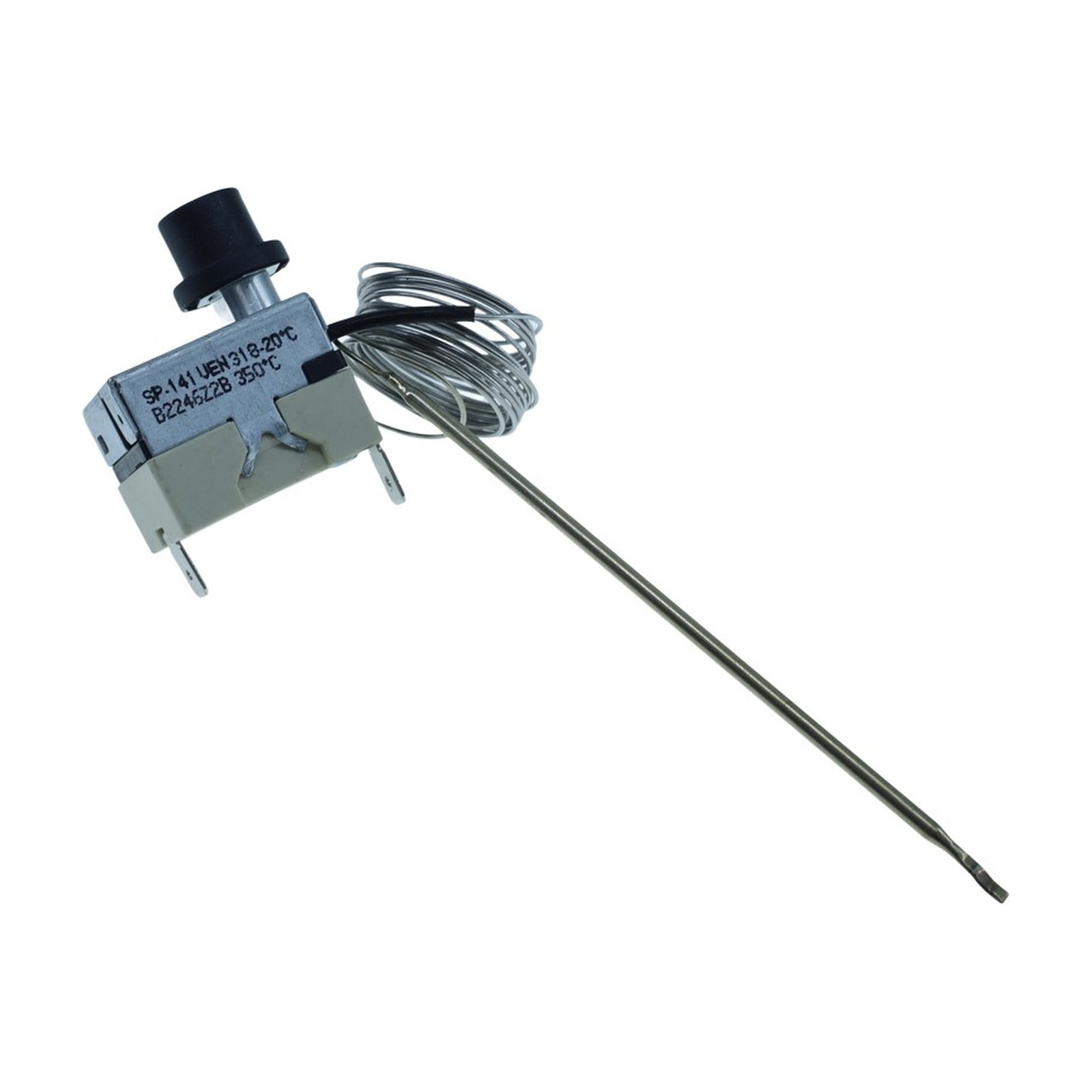 Termostato Di Sicurezza T. Intervento °C 350 A 20 Ø Bulbo Mm 3 Bulbo Mm 120 Lungh.Capillare Mm 1500 compatibile con FIMAR - 4KP-R-COT-00143 - 4KitchensParts