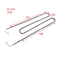 Resistenza Watt 1750 Volt 230 Superiore compatibile con MORETTI - 4KP-R-COT-00152 - 4KitchensParts