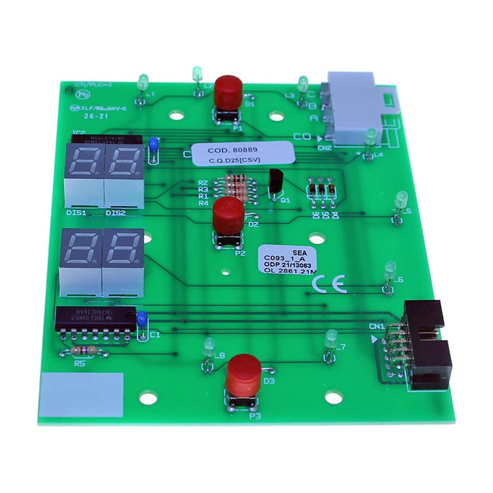 Scheda Elettronica Display Comandi Marca Eurotec/mbm compatibile con EUROTEC/MBM