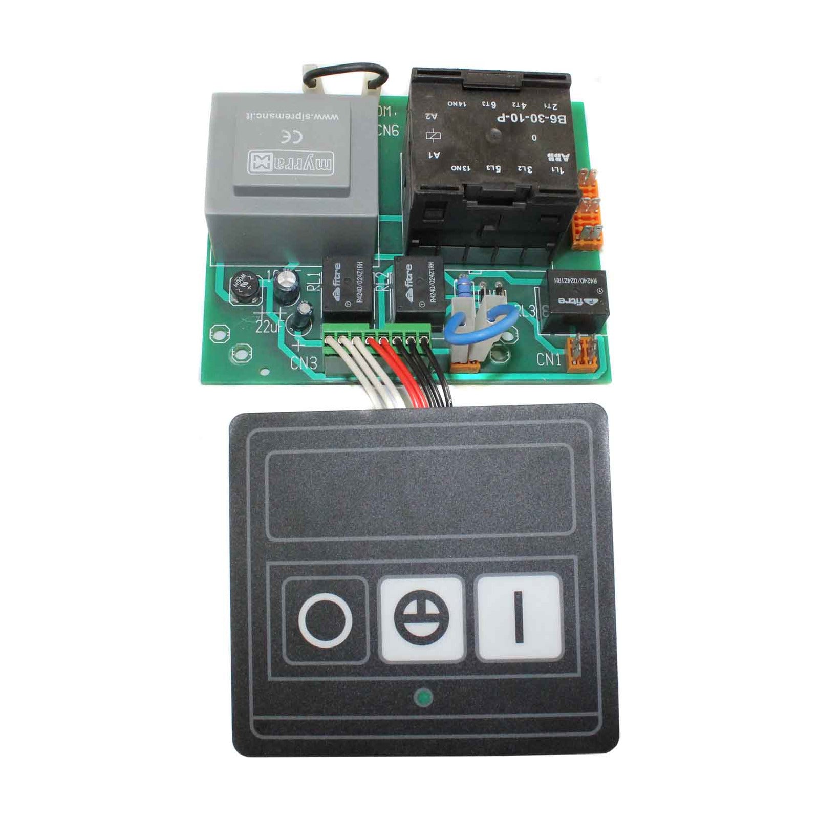 Scheda Elettronica Volt 380 Fase 3 Mod. A Marca GAM CON Pulsantiera compatibile con GAM