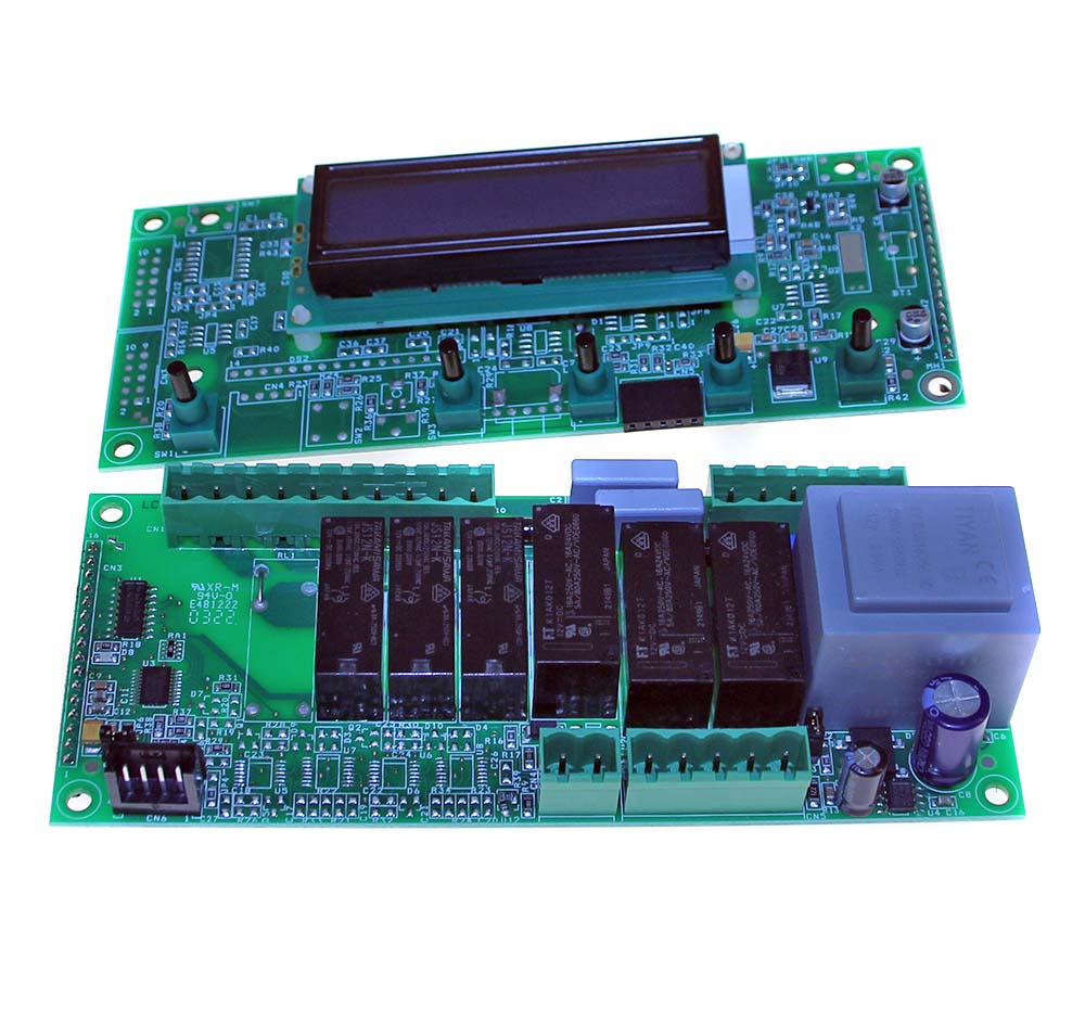 Scheda Elettronica Comandi Potenza marca Besser Con Display 14 mm mod. Lcd 1 Riga Senza Sensore Vuoto % Ne' Stampante Integrata compatibile con BESSER - 4KP-R-SOT-00253