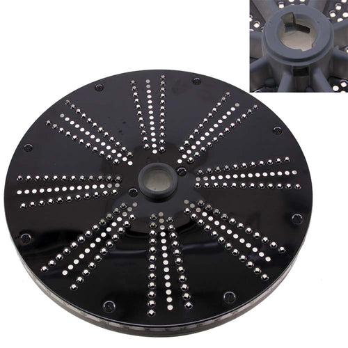 Disco Grattugia tipo V Ø Est 205 Ø Foro 19 - 4KP-R-TAG-00278 - 4KitchensParts