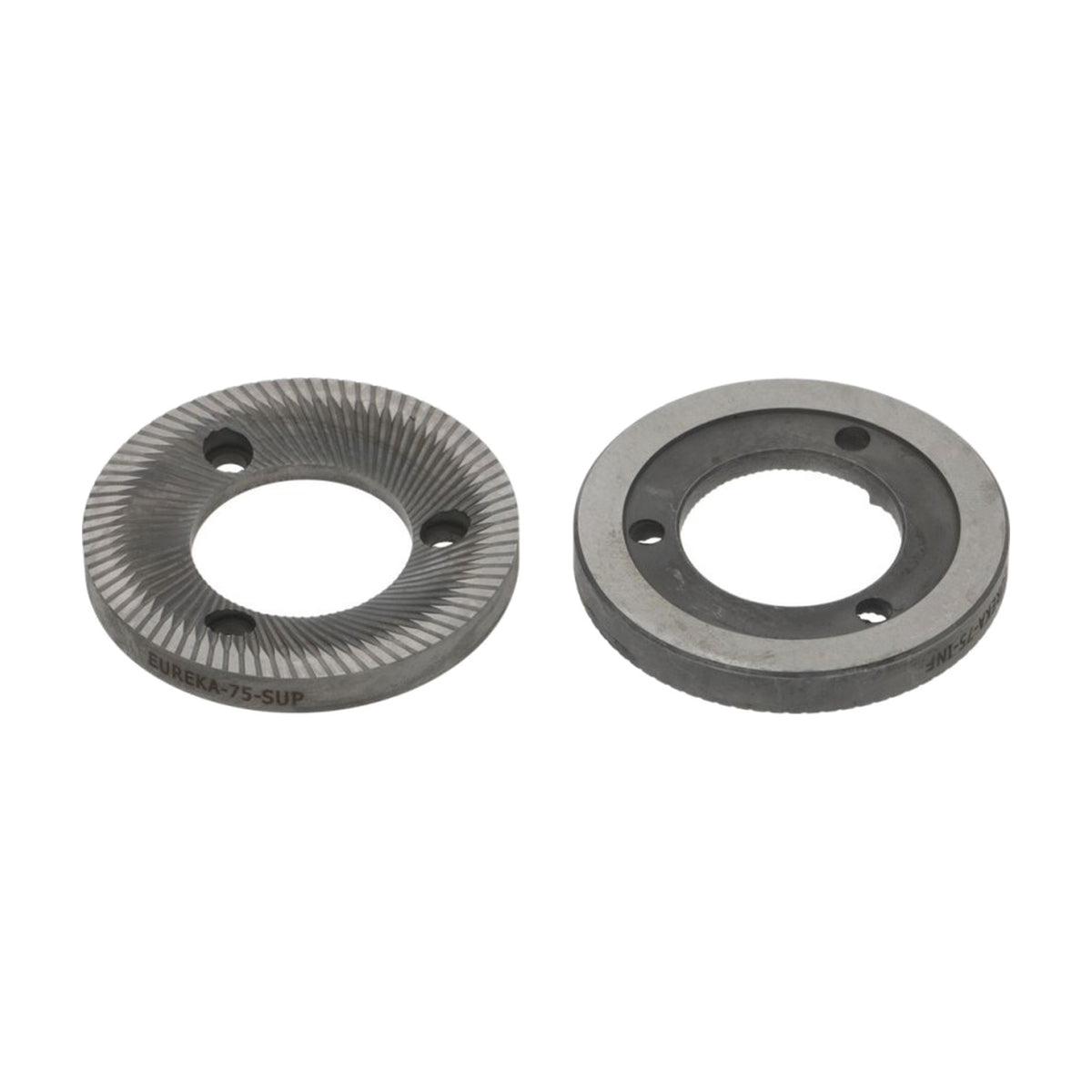Paire de meules plates 75 mm compatibles avec EUREKA Atom Pro