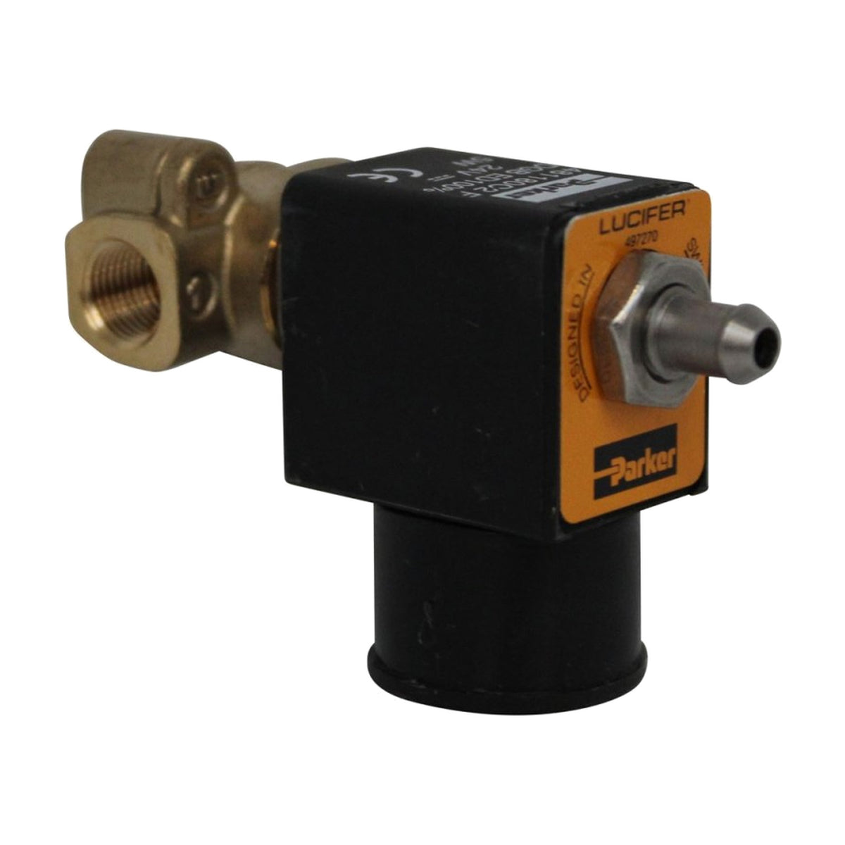 Elettrovalvola 3 vie 24 V Parker Lucifer compatibile con DE JONG DUKE Small CoEx